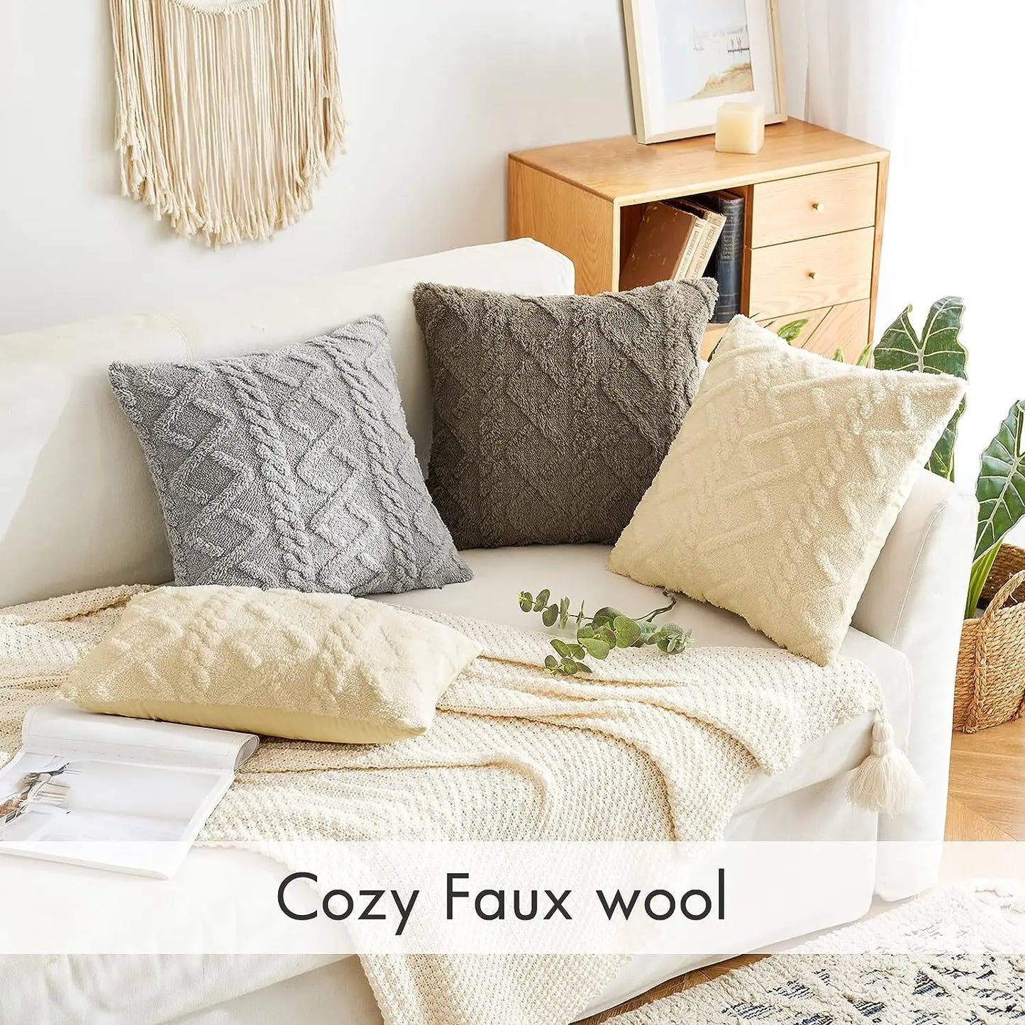Geometric Pillow Cover