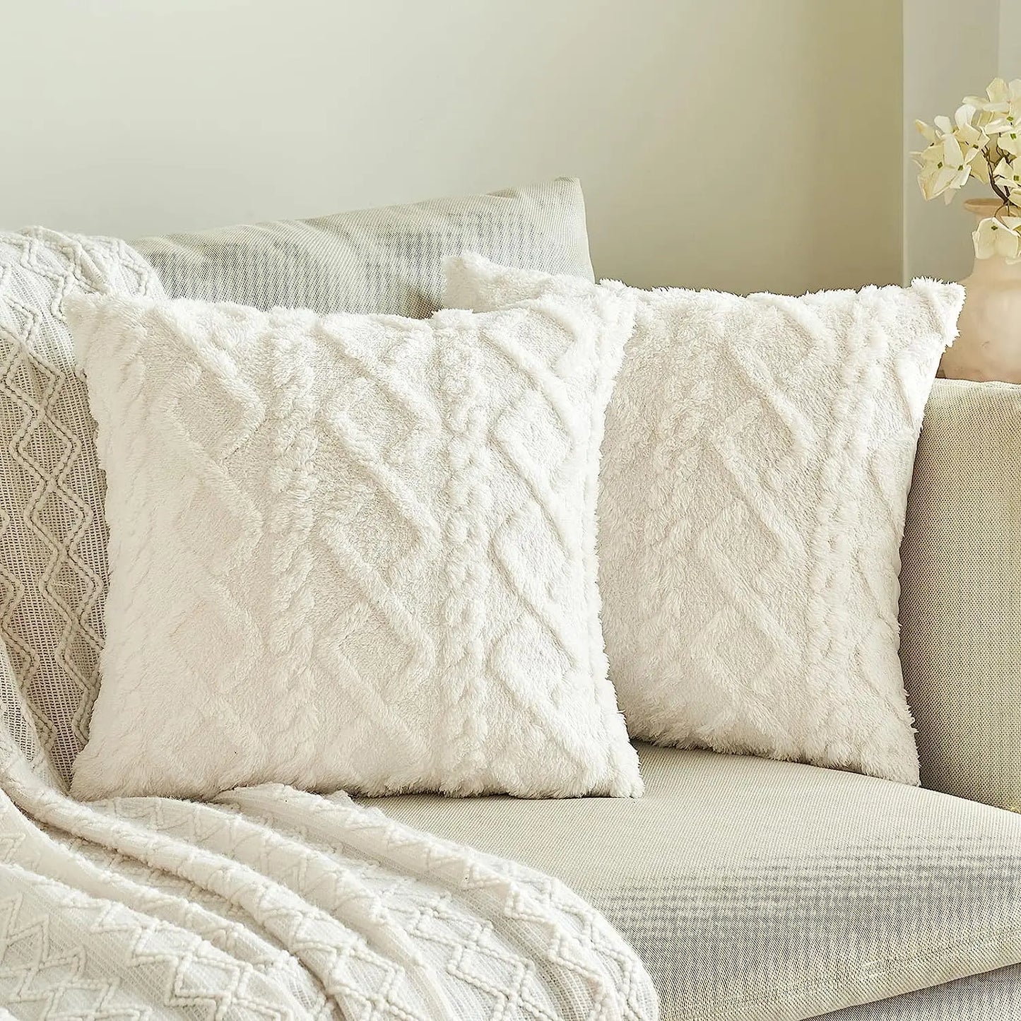 Geometric Pillow Cover