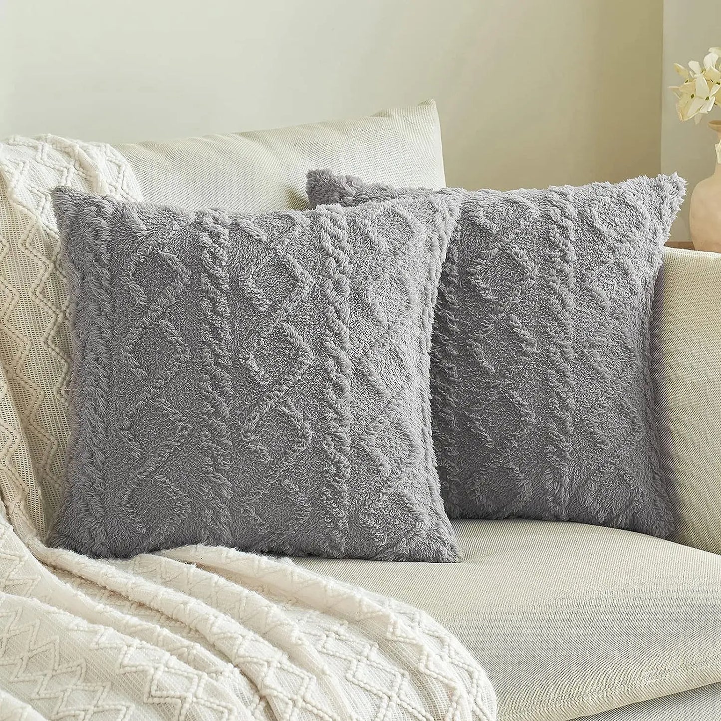 Geometric Pillow Cover