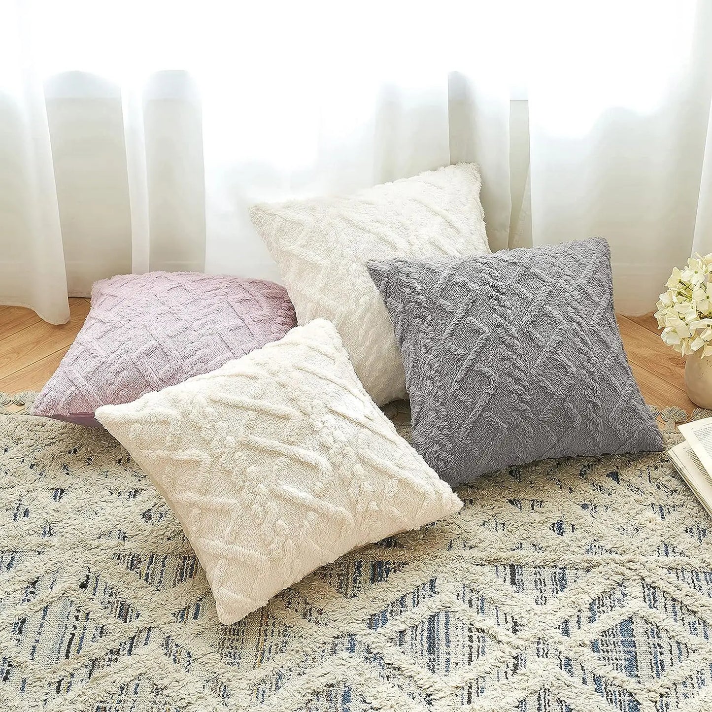 Geometric Pillow Cover