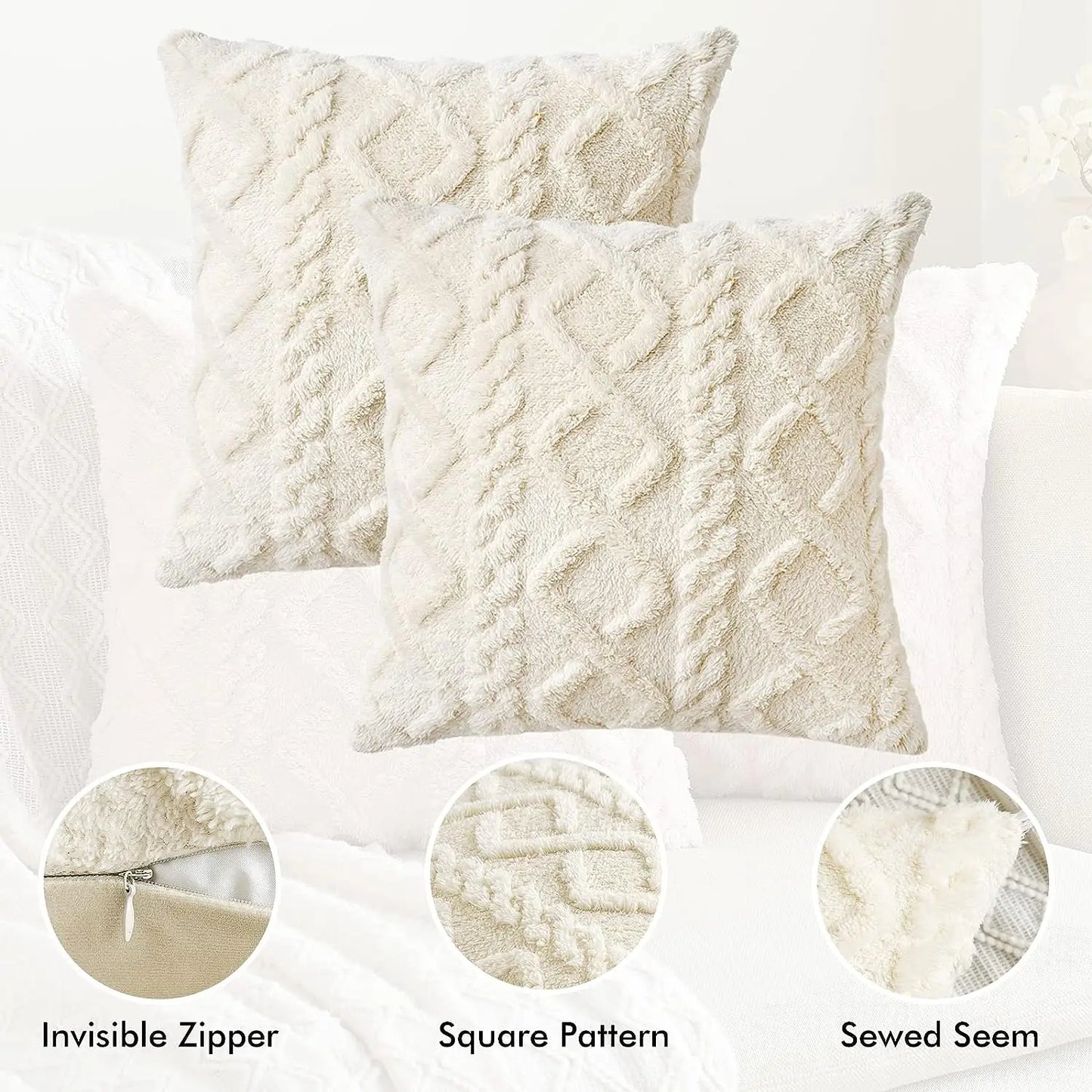 Geometric Pillow Cover